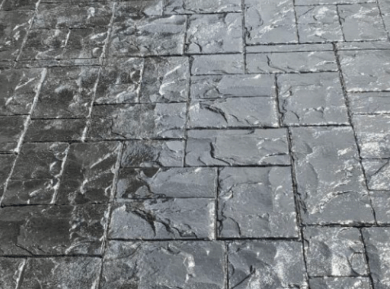 Stamped and Stained Concrete